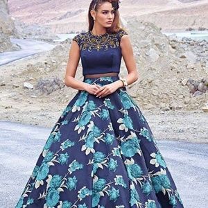 *Sold* INDI PARTY WEAR ANARKALI STYLE GOWN WEDDING