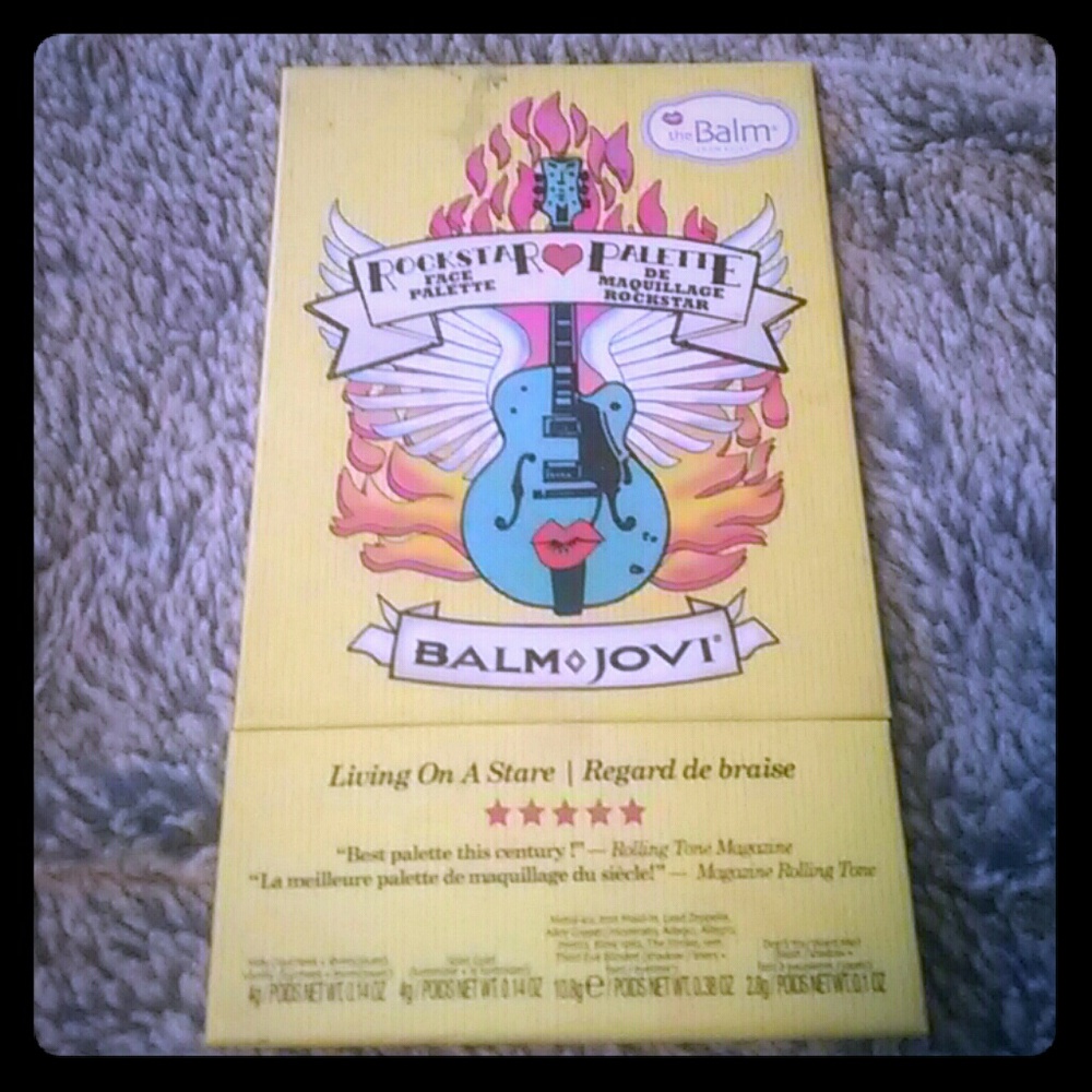 The balm rockstar palette