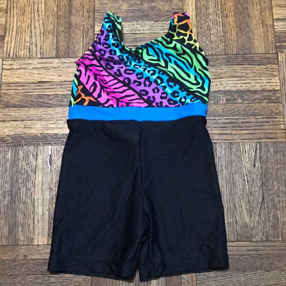 Girl's Gymnastics/Dance biketard Leotard Size 4-5
