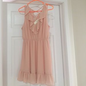 NWT blush dress