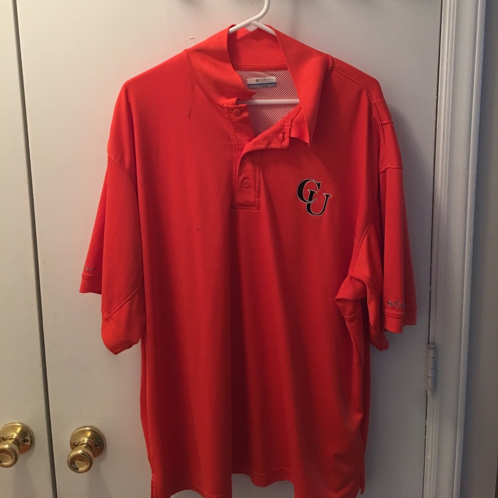 Columbia Fishing shirt Campbell University