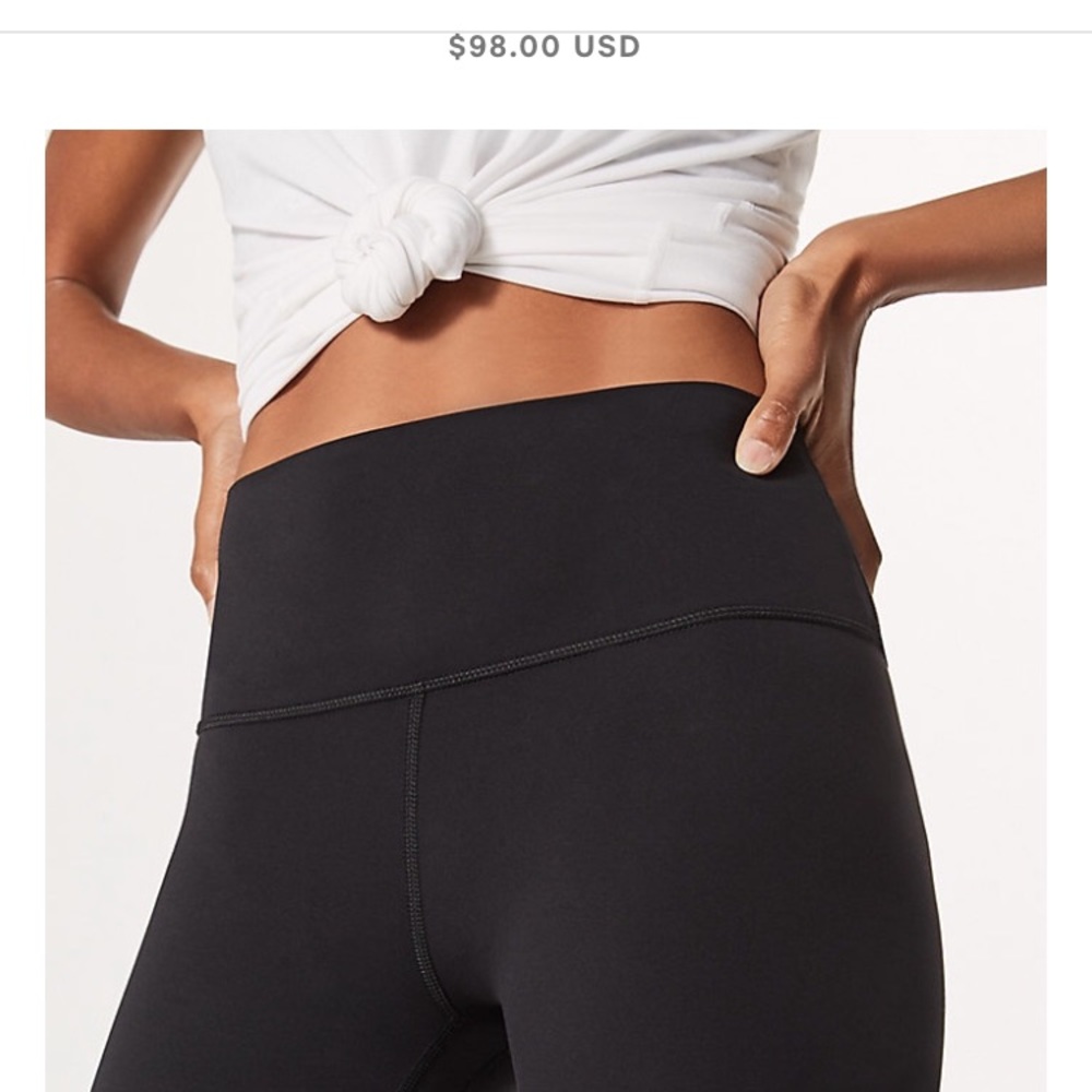 Lululemon size 8 - Align Pant II BLACK