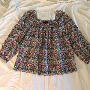 LIBERTY for Jcrew blouse