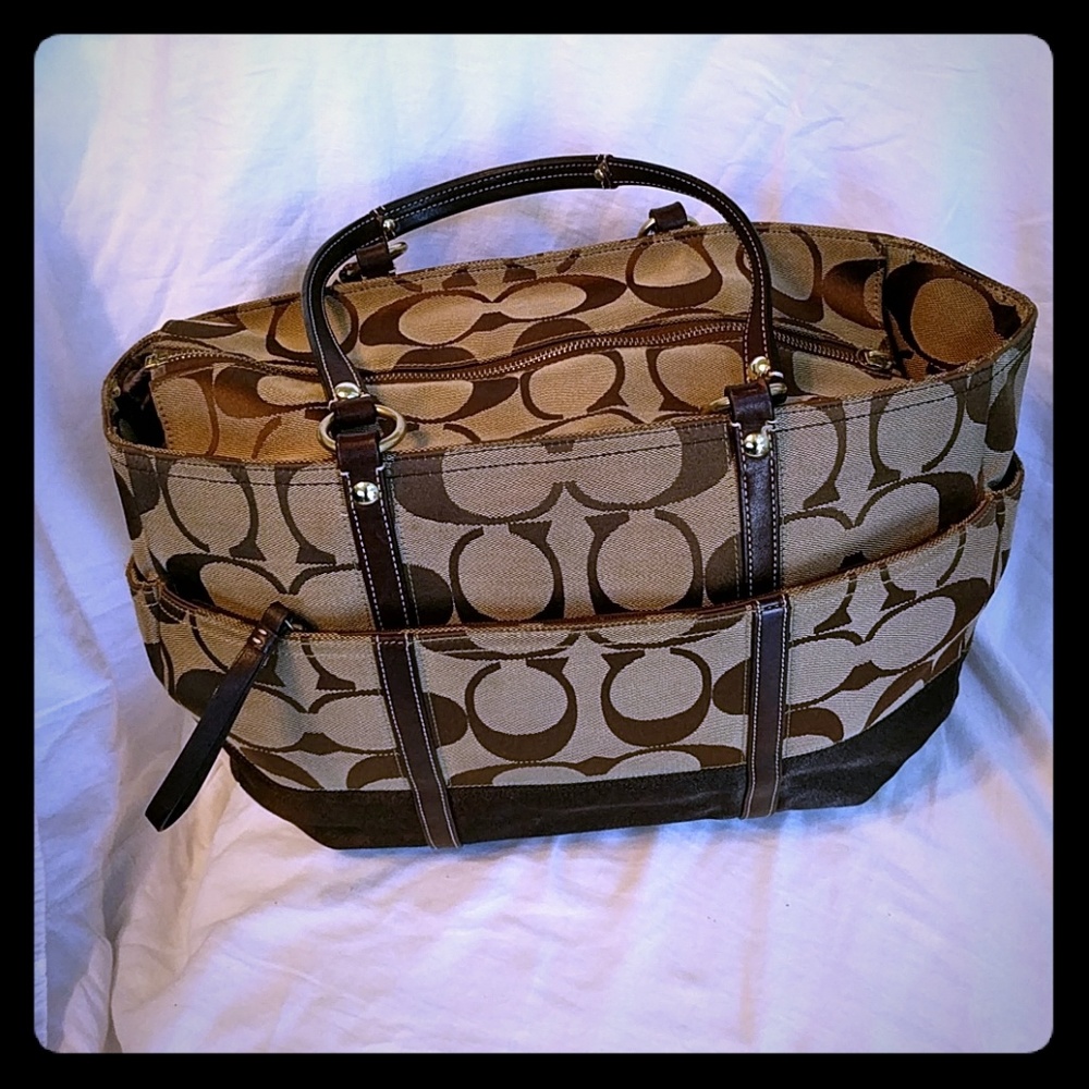 Coach Tote Bag/Diaper Bag