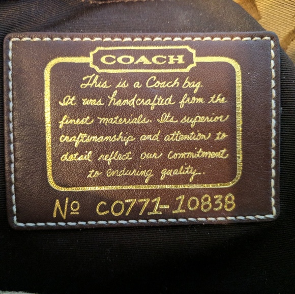 Coach Tote Bag/Diaper Bag - Picture 3 of 5