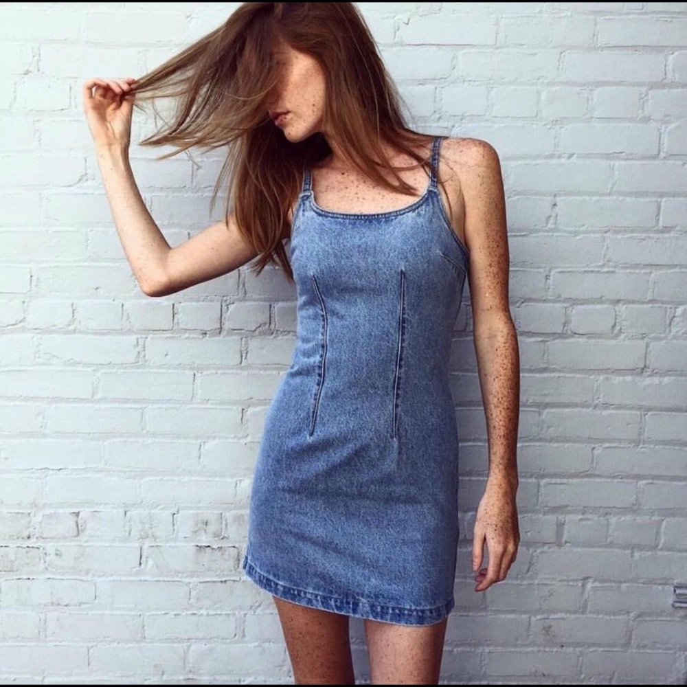 BRANDY MELVILLE DENIM DRESS