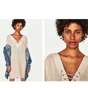 ZARA DRESS LACE UP