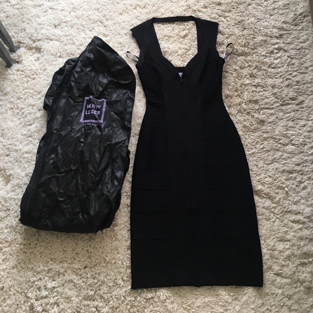 Timeless Herve Leger LBD w original garment bag