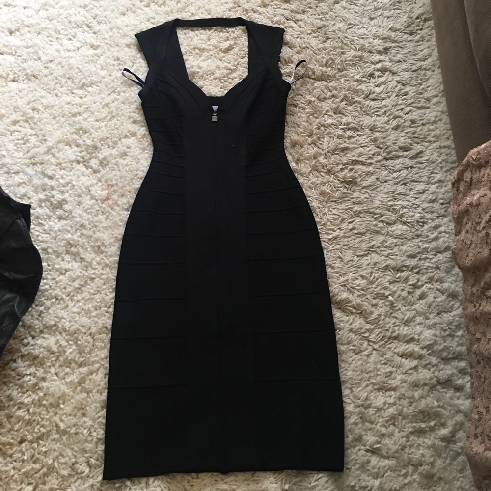 Timeless Herve Leger LBD w original garment bag - Picture 2 of 5