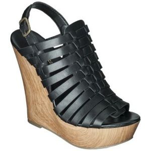 Mossimo Supply Co. Vivian Strappy Wedge Sandal