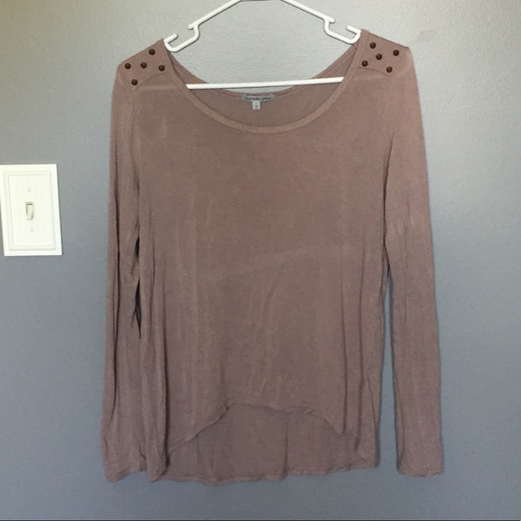 DONATING SOON! Studded Long Sleeve Shirt - Picture 1 of 7
