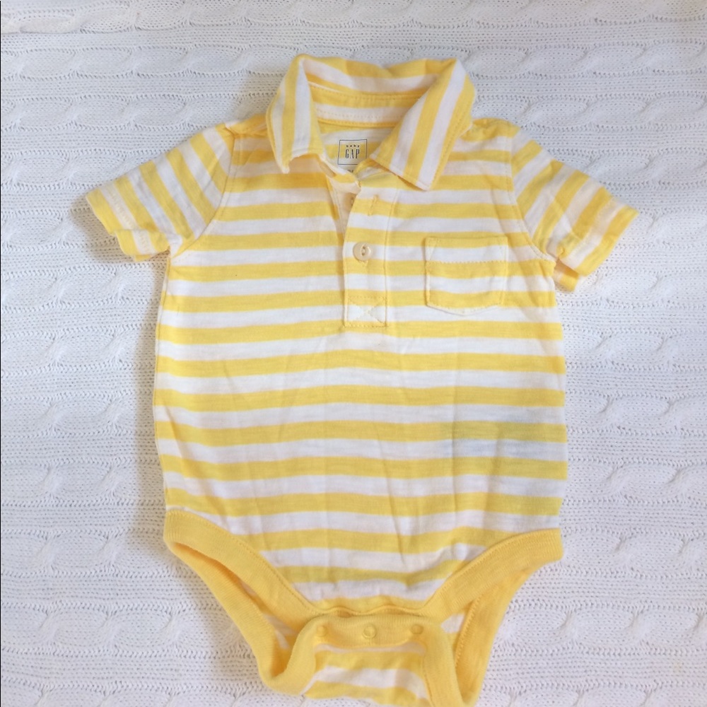 Baby Gap polo onesie