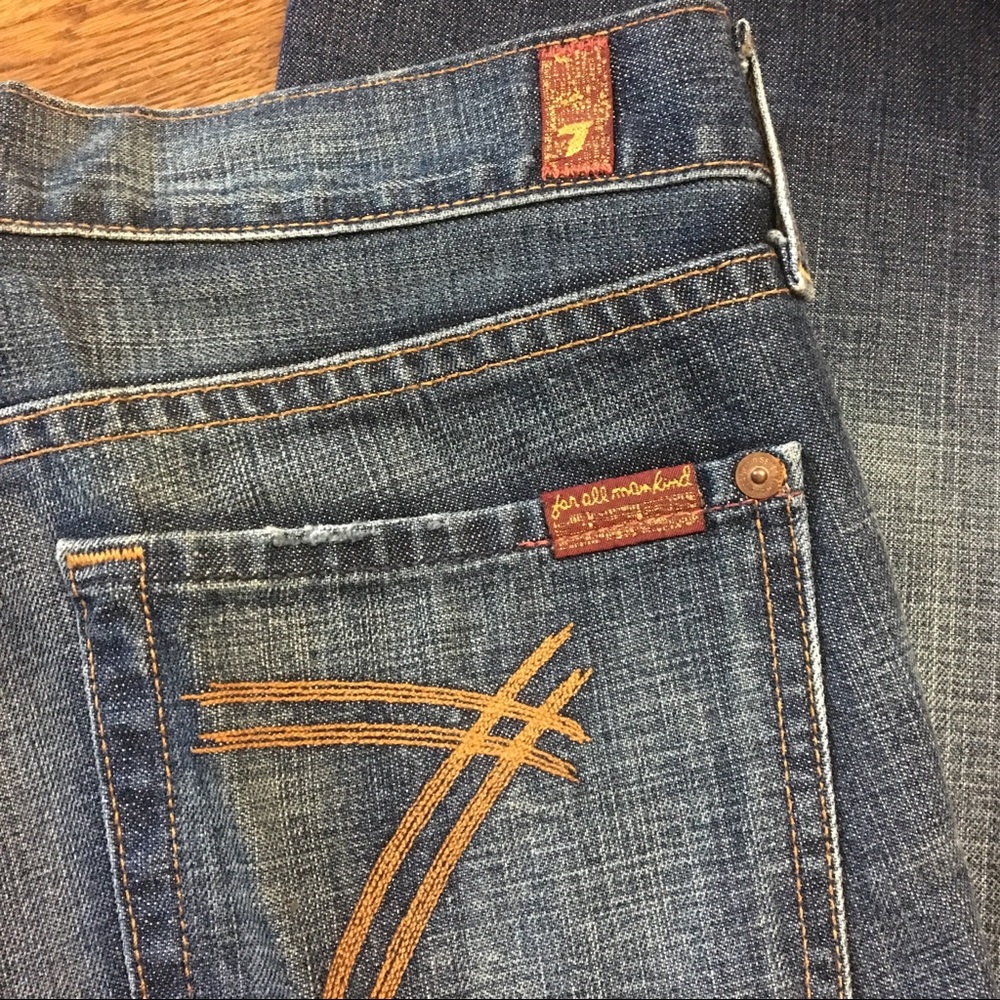 SOLD 7 for all Mankind Dojo Jeans Size 27 - Picture 7 of 7