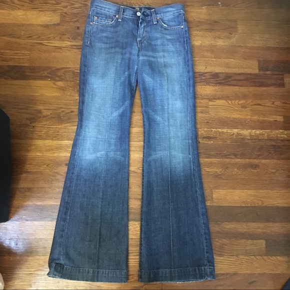SOLD 7 for all Mankind Dojo Jeans Size 27 - Picture 4 of 7