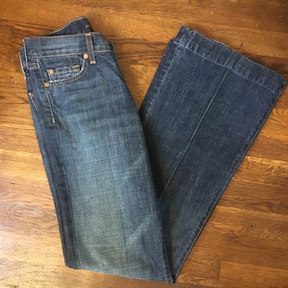 SOLD 7 for all Mankind Dojo Jeans Size 27 - Picture 3 of 7