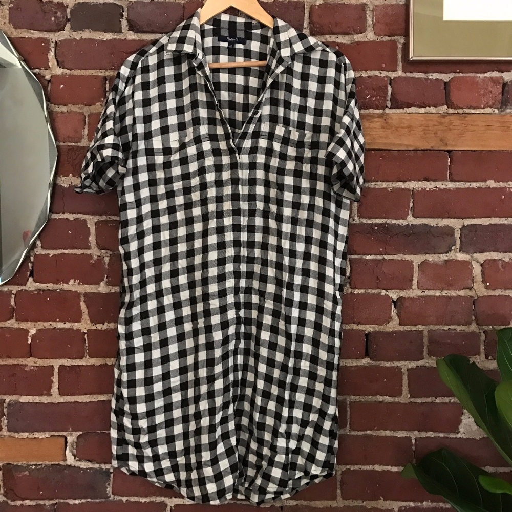 Courier Shirtdress in Buffalo Check