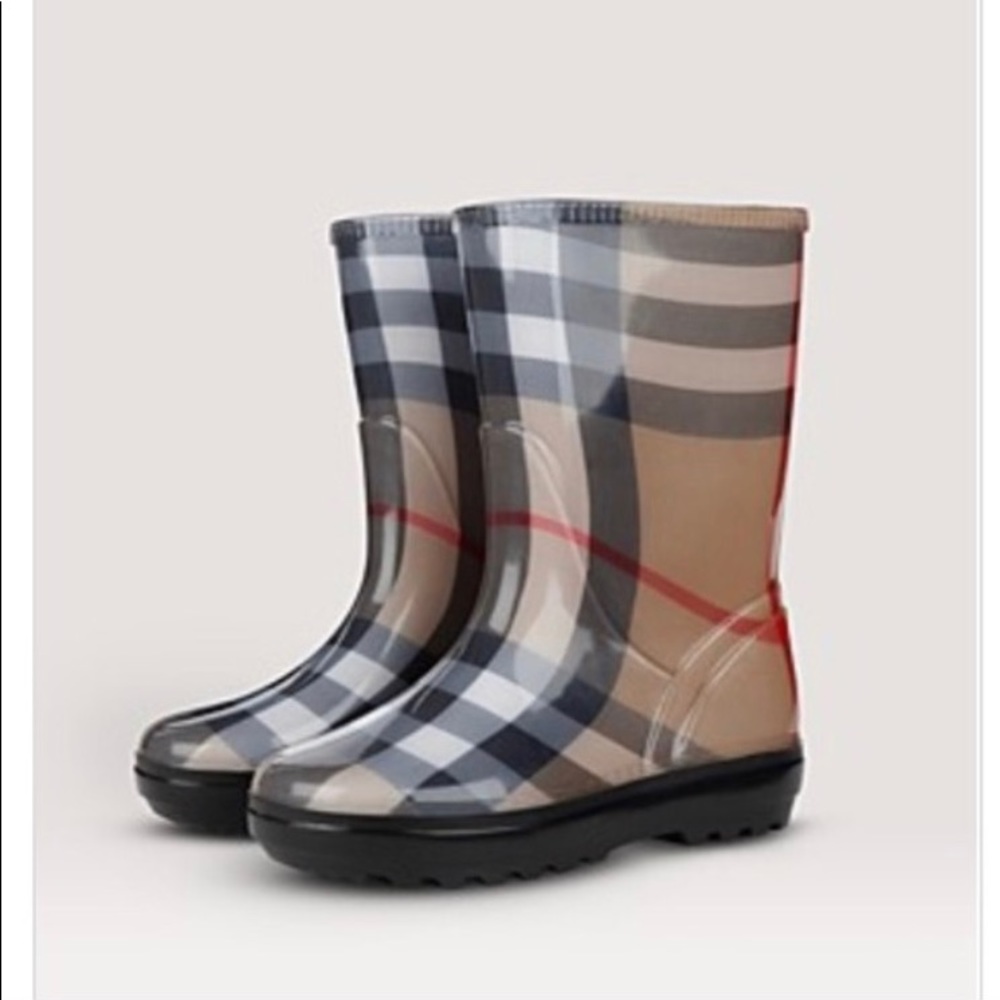 Authentic Burberry Rain Boots