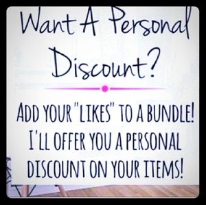 Want a personal discount on top of my sales?