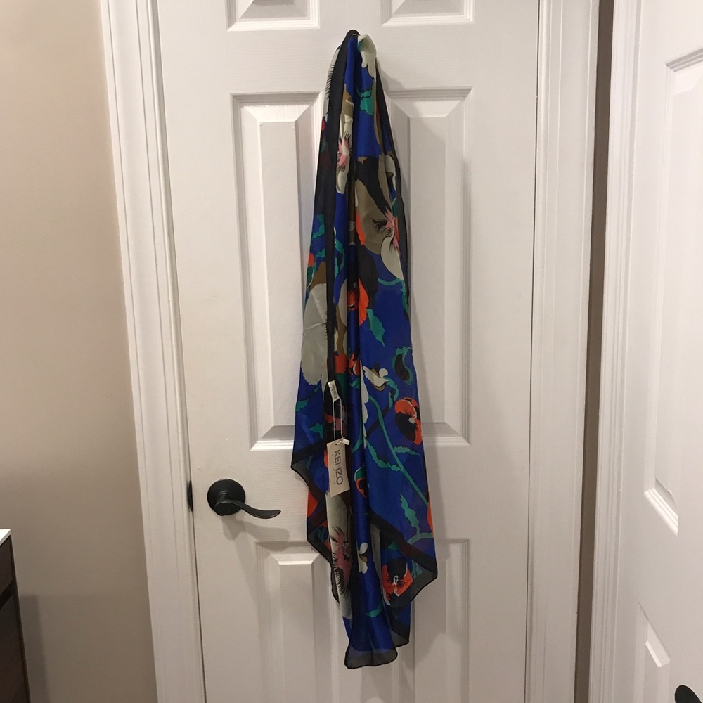 Kenzo silk scarf