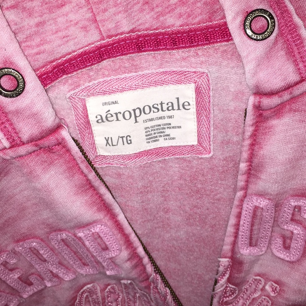 Aeropostale cotton zip up jacket