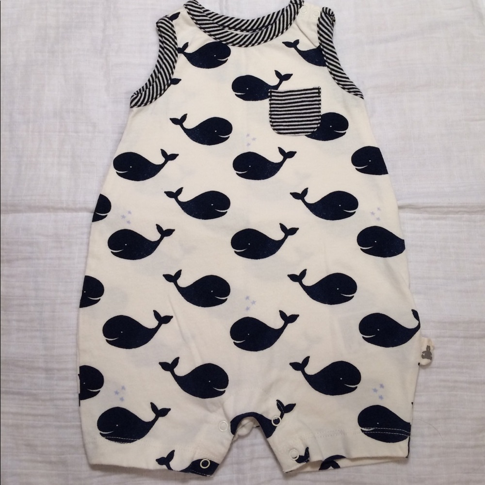 Baby Gap organic cotton romper.