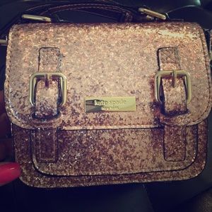 Kate Spade Girls Glitter Scout purse