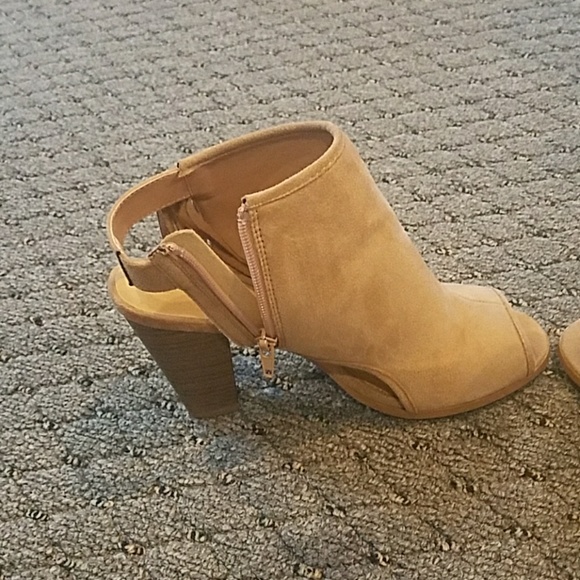 Tan Booties - Picture 2 of 4