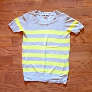 J. Crew Cotton/Linen Short-sleeve Sweater