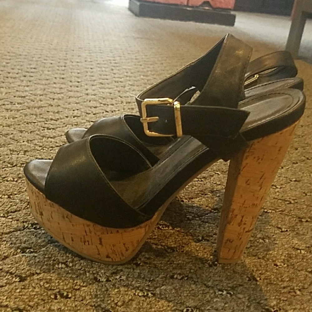 Black heels