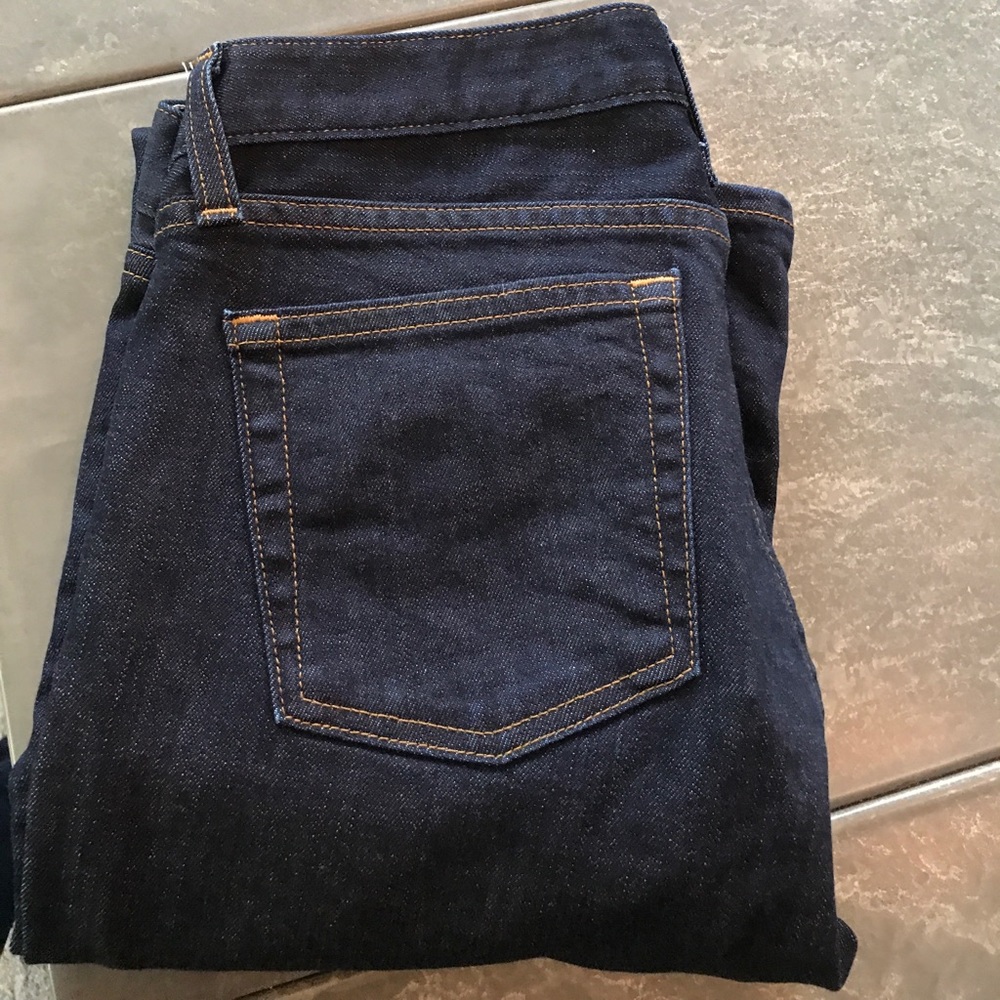 J Crew dark wash boot cut jeans