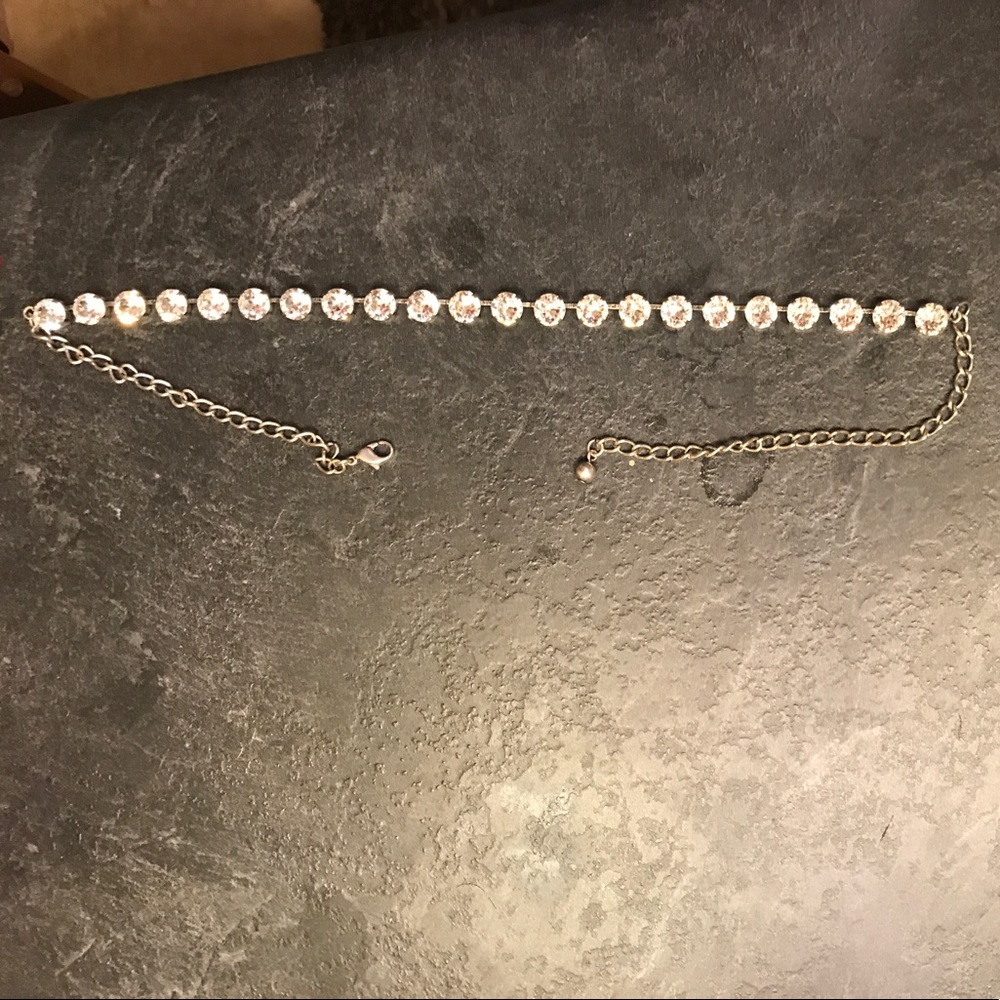 Clear crystal Sabika inspired Necklace