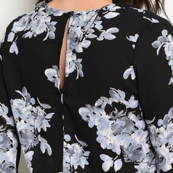 SUMMER CLEARANCE!FALLING FLOWERS  BOHO ROMPER - Picture 5 of 6