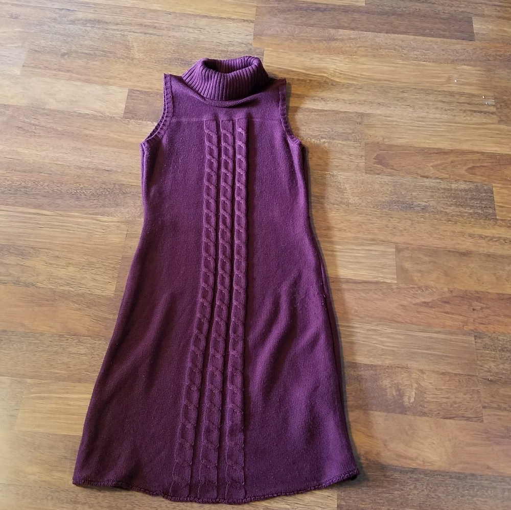 Calvin Klein cable sweater dress