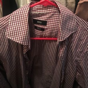 Hugo boss button up shirt