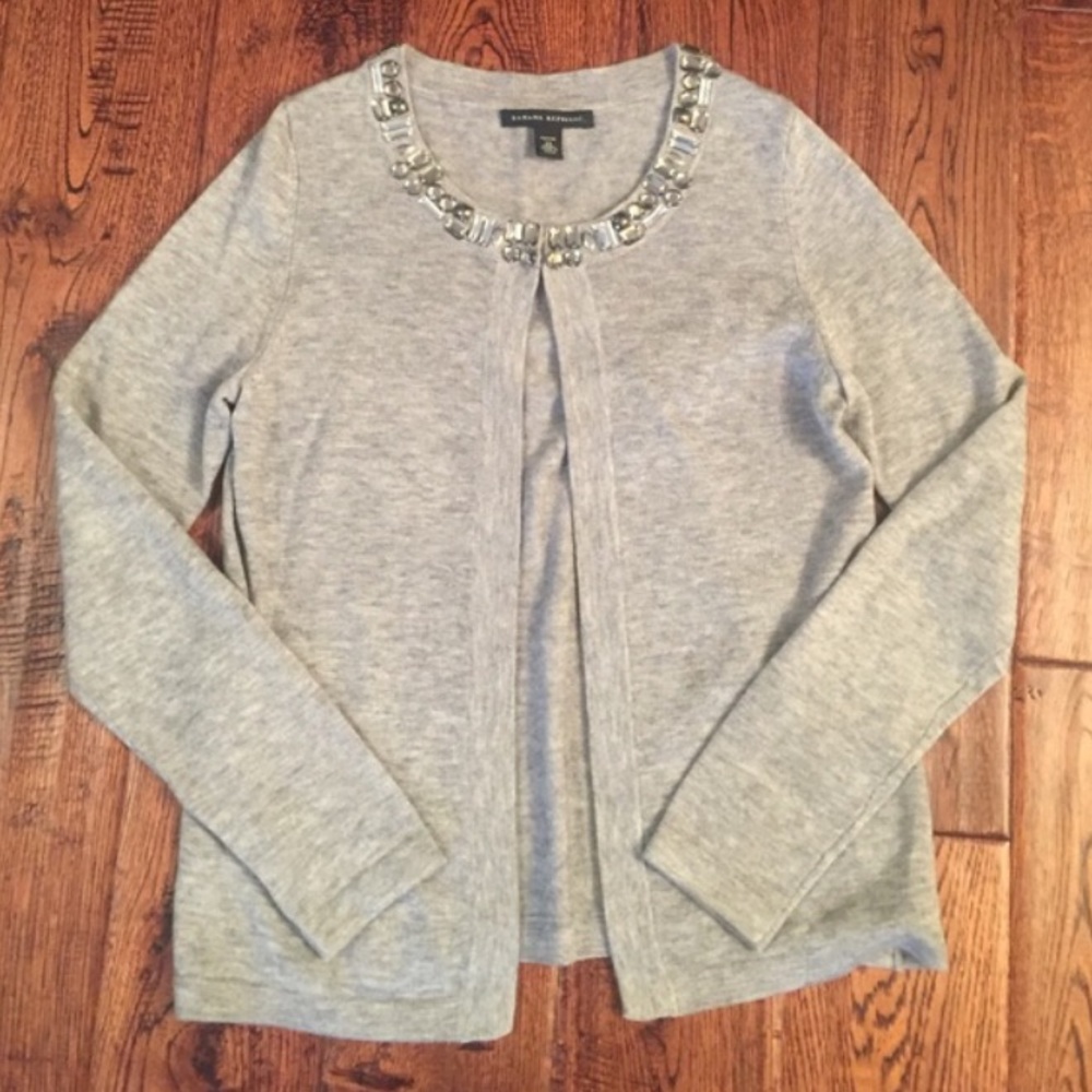 Banana Republic Embellished Cardigan