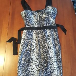 Leopard print dress