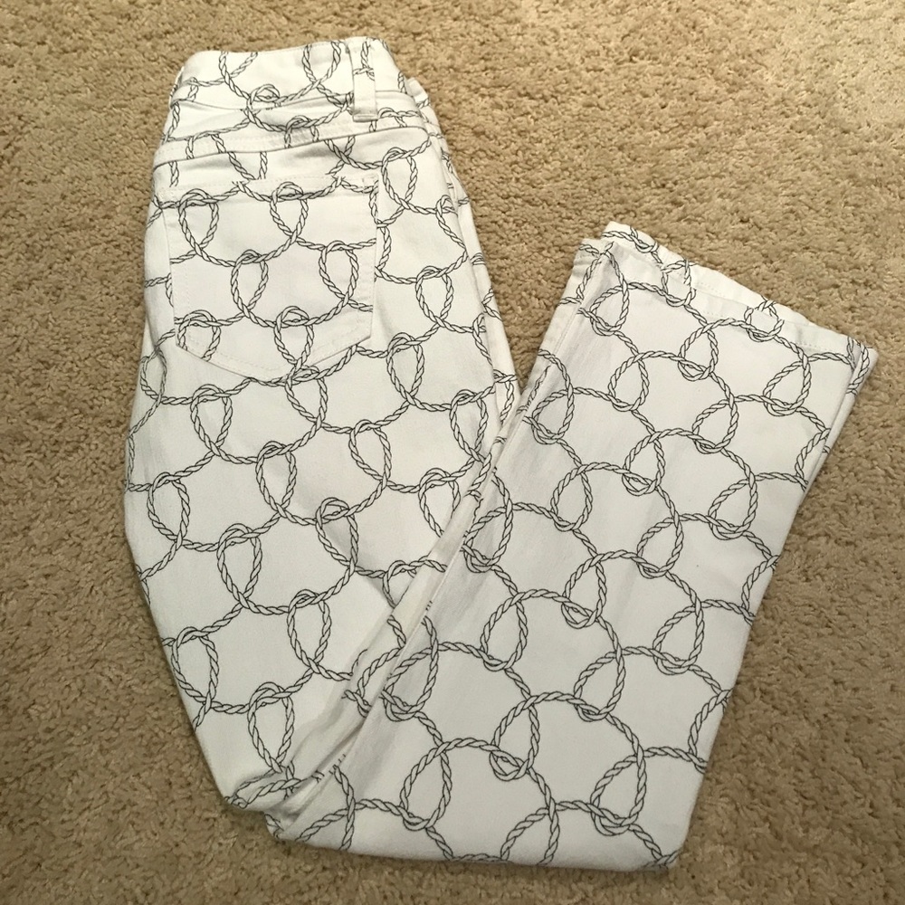 Cabi jean cropped pants