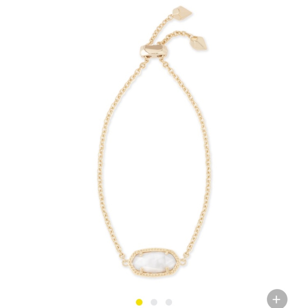 Kendra Scott Elaina in white pearl