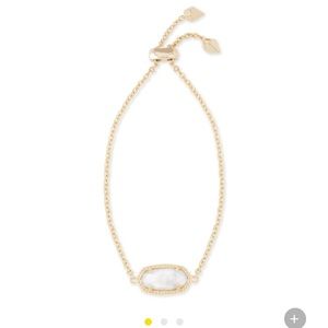 Kendra Scott Elaina in white pearl