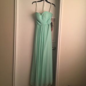Bridesmaid / Prom Turquoise Dress