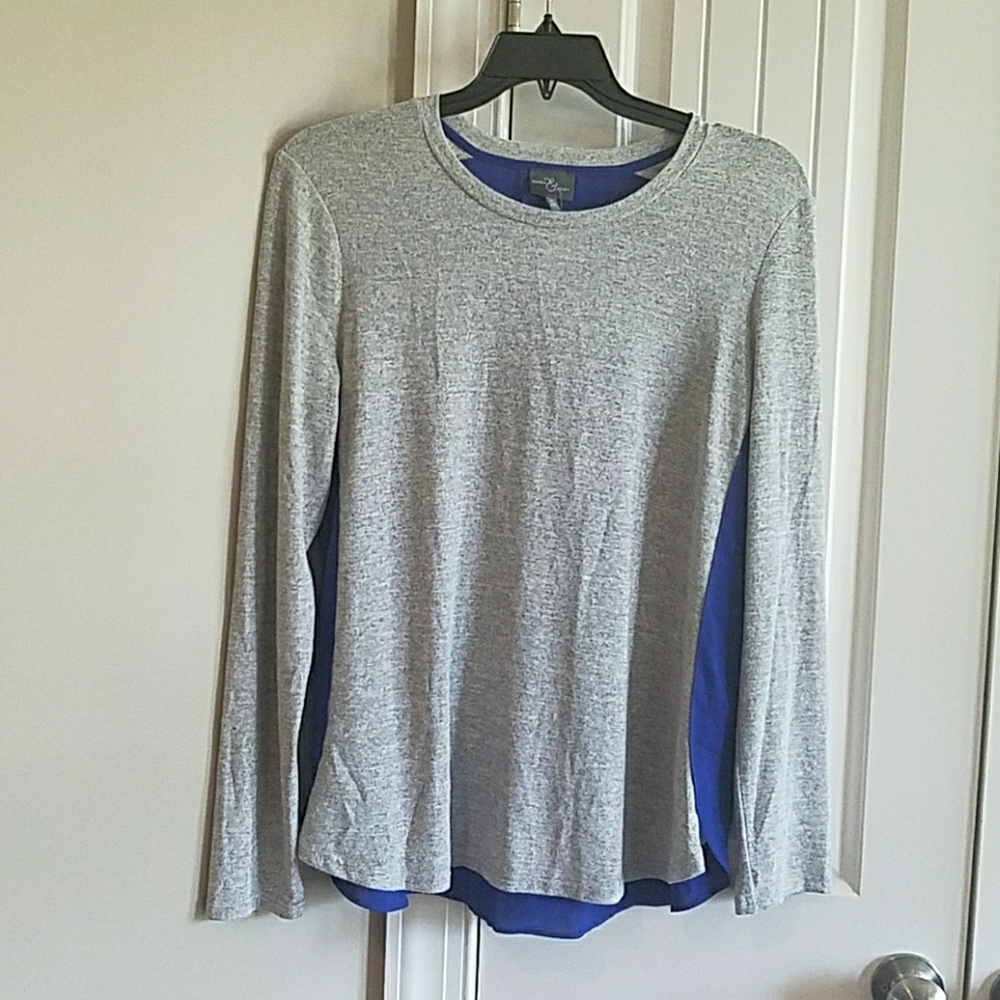 Sheer Back, Knit Top