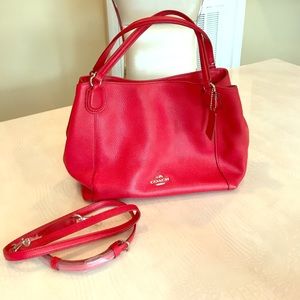 Coach purse...red in color.