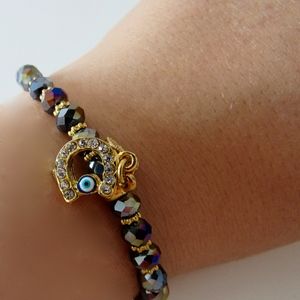 Evil eye bracelet
