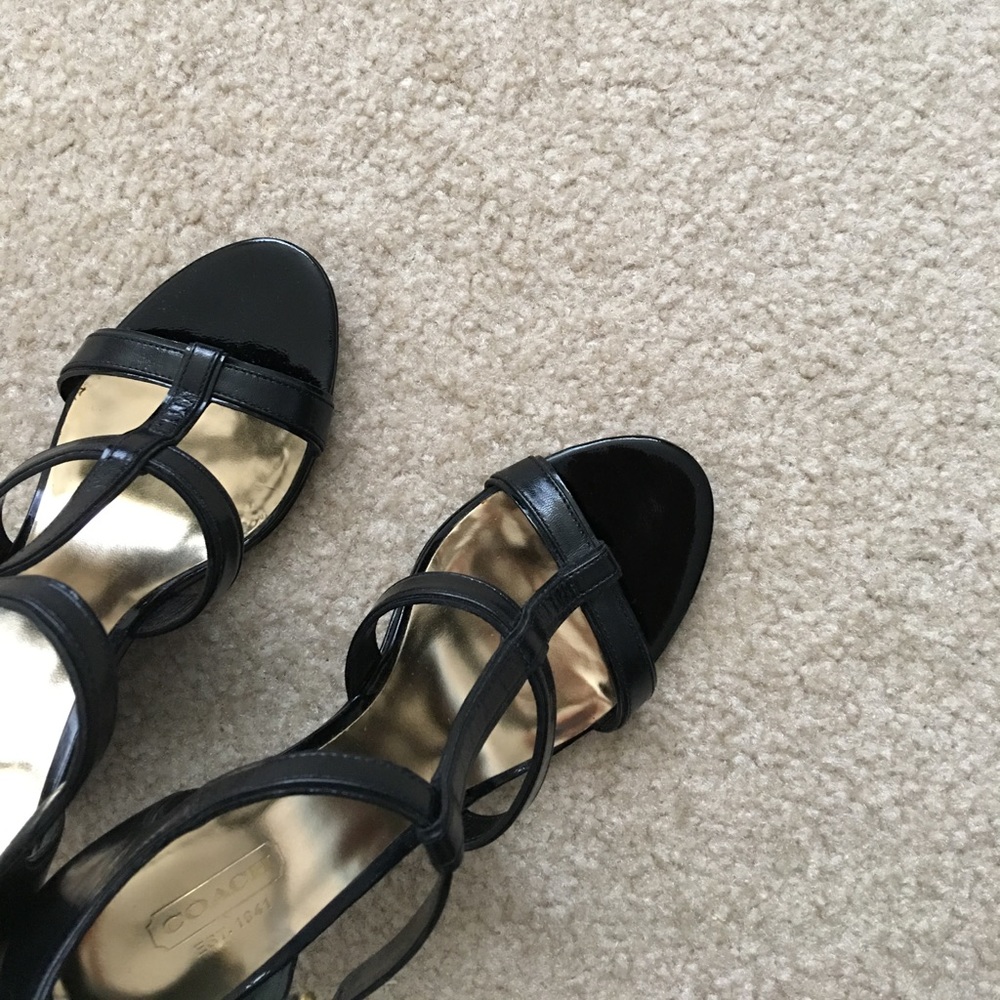 Coach Wedge Heel Sandals