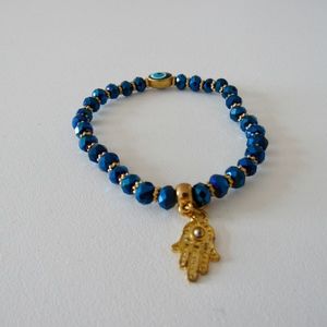 Evil eye bracelet