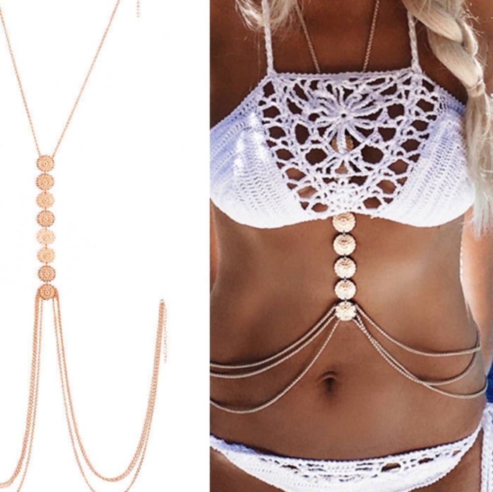 NWT fashion body necklace - Picture 1 of 1