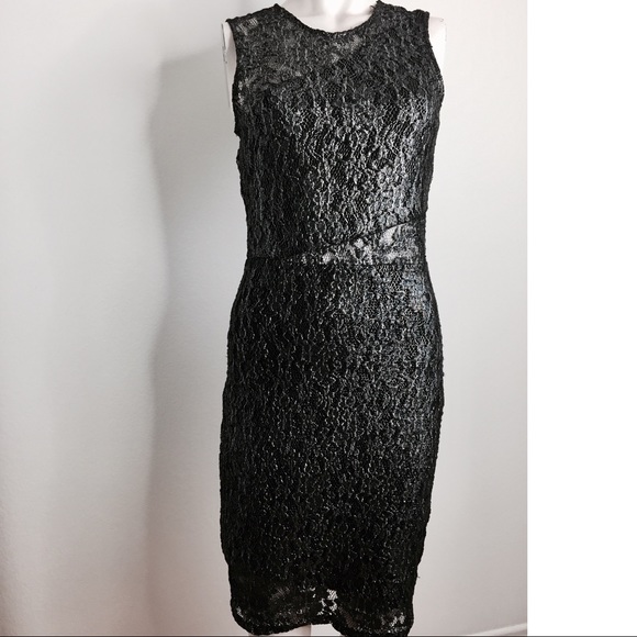 Anthropologie Parker Metallic Lace Cutout Dress - Picture 5 of 7