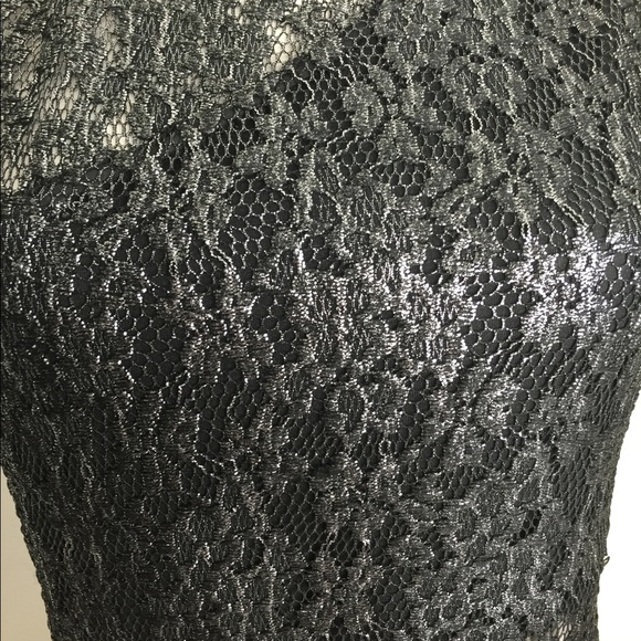 Anthropologie Parker Metallic Lace Cutout Dress - Picture 7 of 7