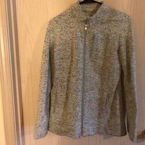 Heather gray jacket