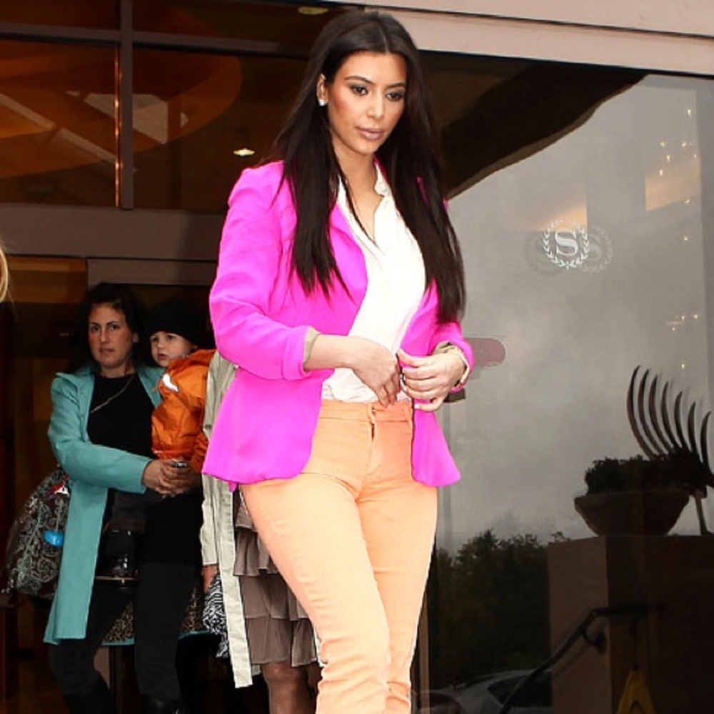 Hot pink Naven Blazer as seen on Kim Kardashian!